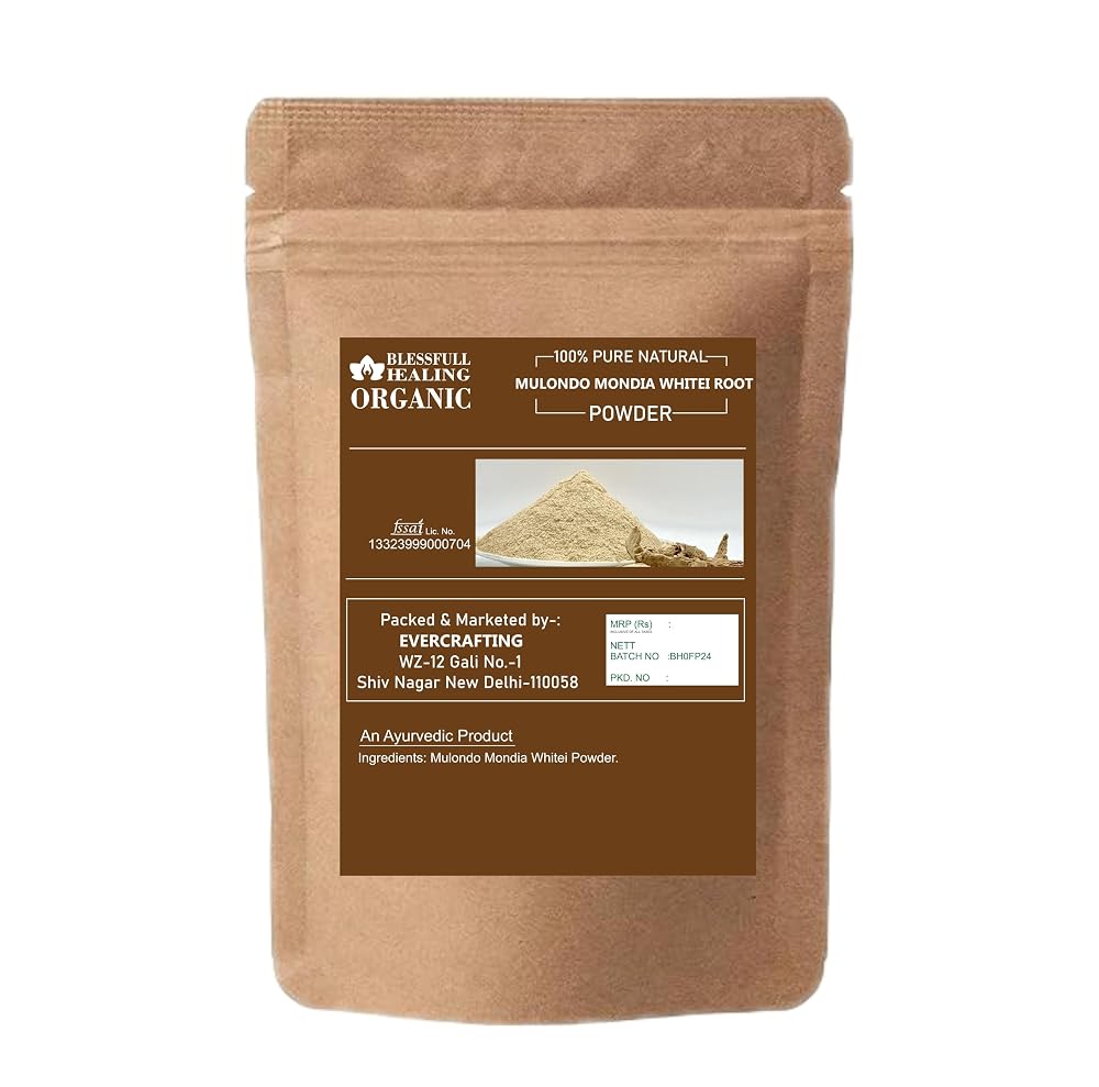 Blessfull Healing Organic Mulondo Mondia Whitei Root Powder - 100g - image 2
