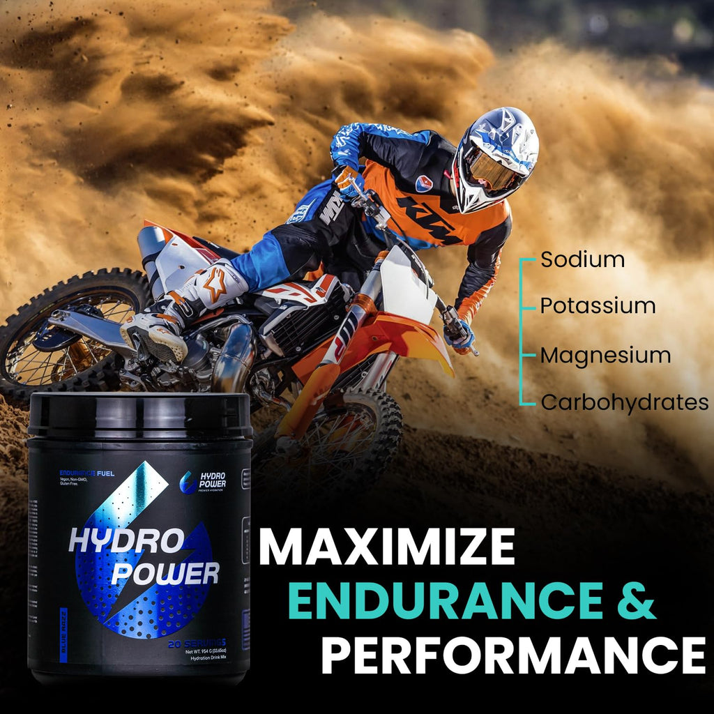 Hydro Power Endurance Fuel Carb & Electrolyte Drink Mix - 20 Servings - image 4