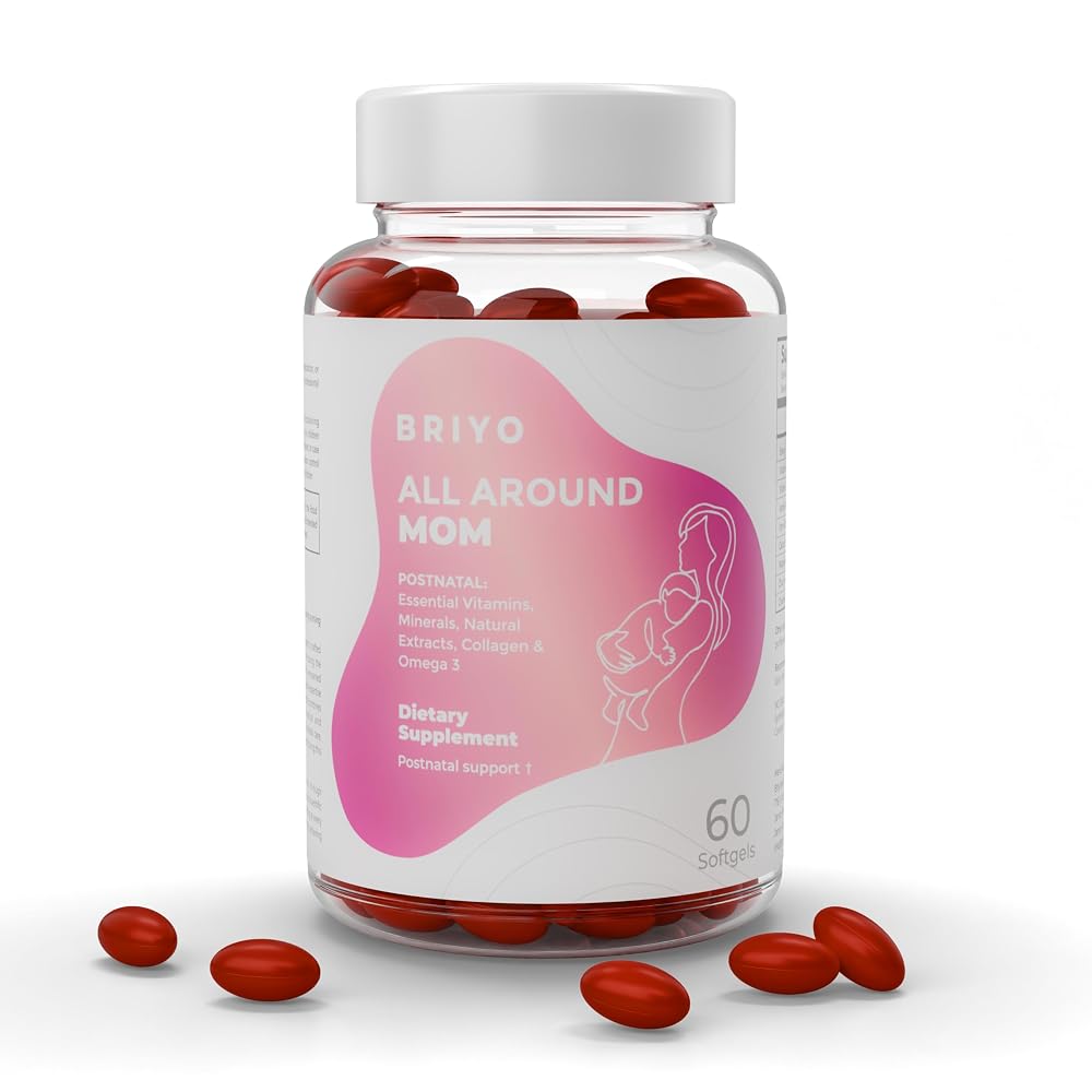 Briyo All Around Mom Postnatal Formula - 60 Softgels