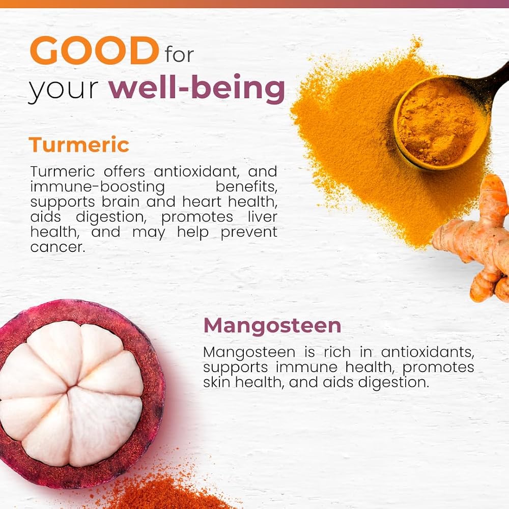 SelecWell Mangosteen + Turmeric Capsules Joint & Digestion Support - image 5