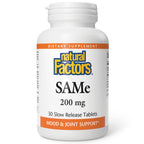 Natural Factors SAMe 200 mg Mood & Joint Support - 30 Tablets