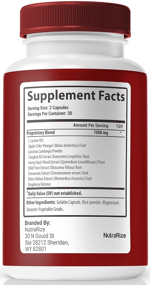 NutraRize Gluco Blocker Capsules for Overall Health Support - 120 Capsules - image 2