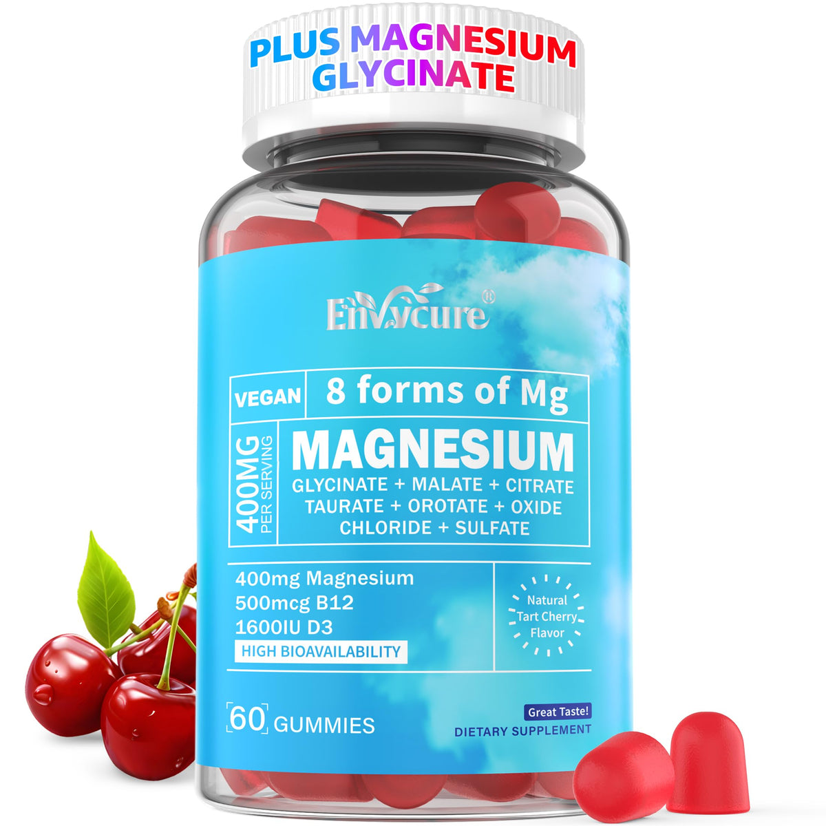 EnvyCure Magnesium Complex Gummies 400mg