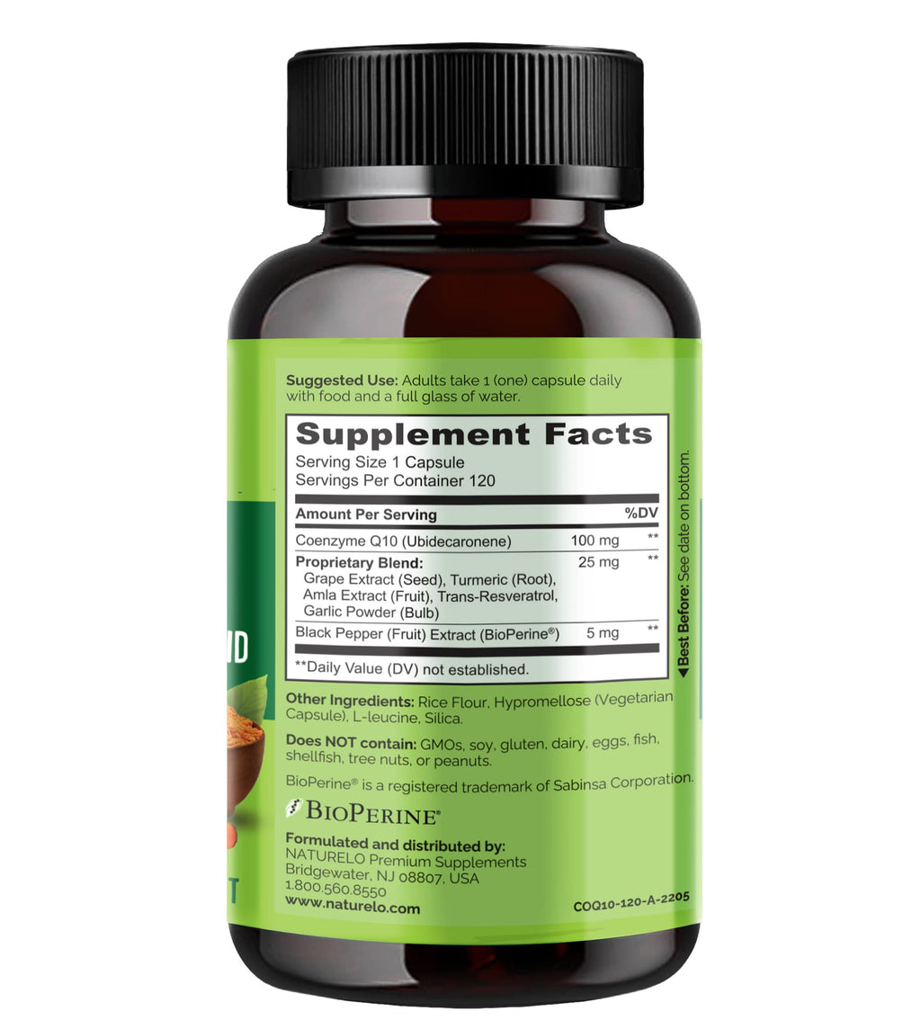 NATURELO Capsules- coq10 Parent