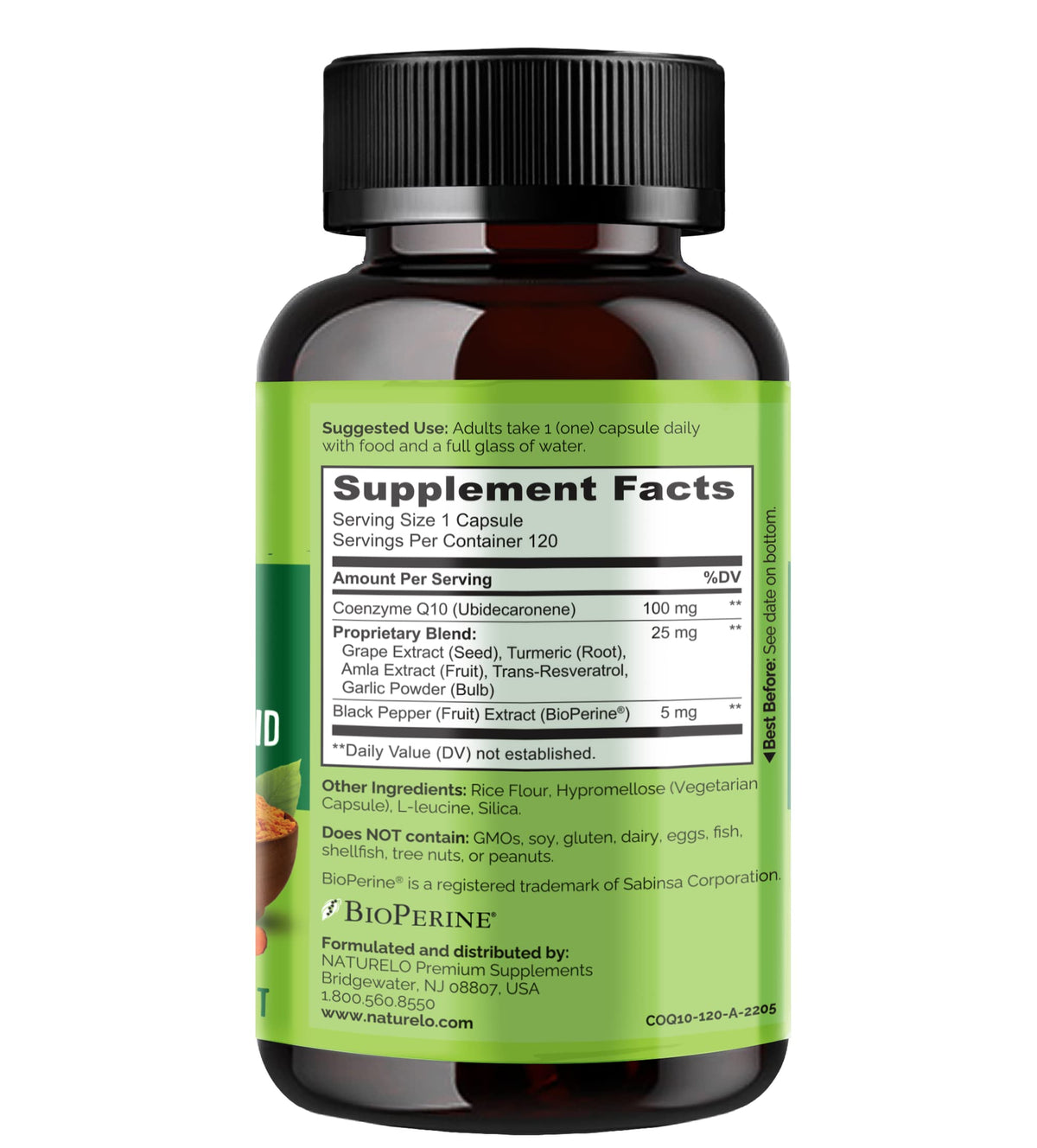NATURELO Capsules- coq10 Parent