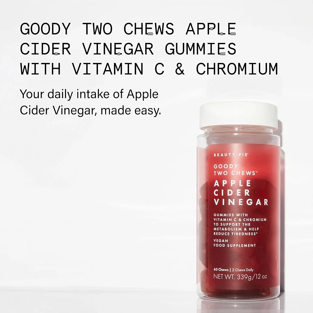 Beauty Pie Goody Two Chews Apple Cider Vinegar Gummies - 60 Count - image 2
