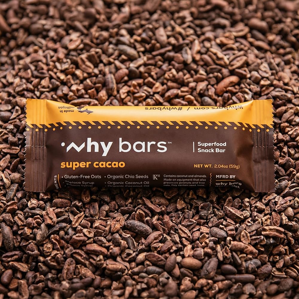 Why Bars, Superfood Protein Bars, 2.04 Ounce Bars - Protein Bar