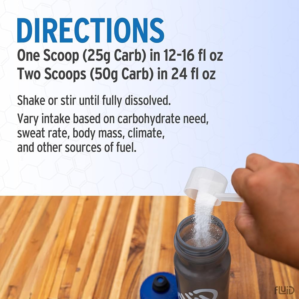 Fluid Performance Low Sugar Endurance Fuel Sports Drink Mix - 54 Servings - image 6