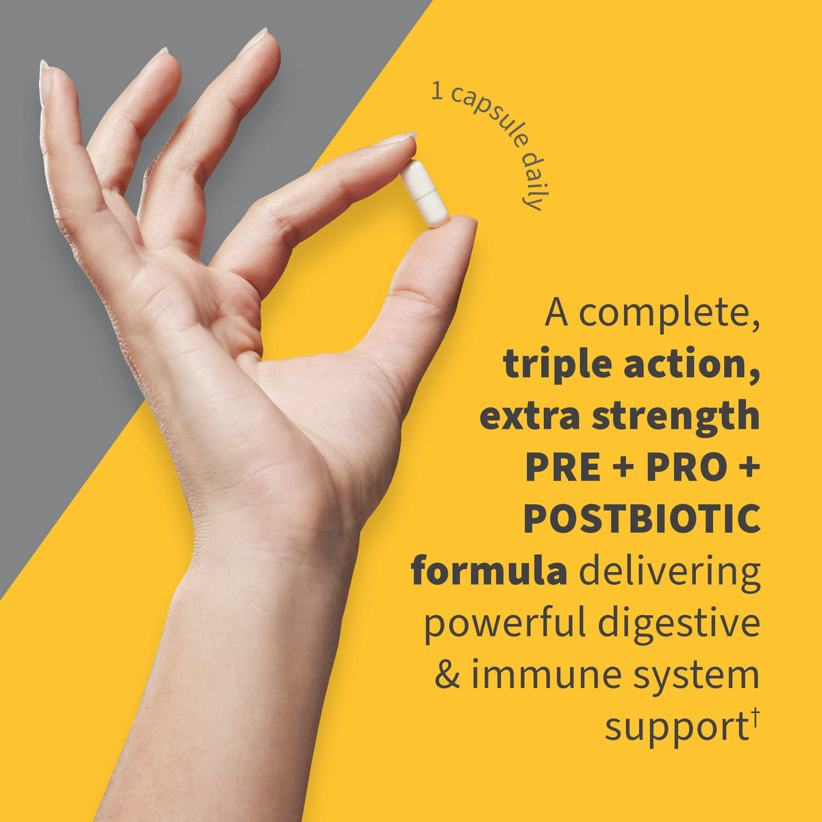 Garden of Life Dr. Formulated Pre, Pro & Postbiotics 100B CFU - 30 Capsules - image 3