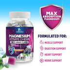 Nature's Nutrition Magnesium Citrate Chews 100mg - 60 Gummies - image 5