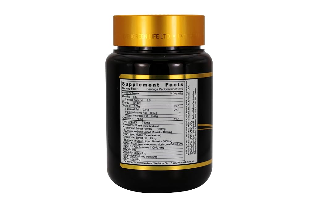 EverGreen Hyper Lipid 9000 Plus Joint Support - 210 Capsules - image 3
