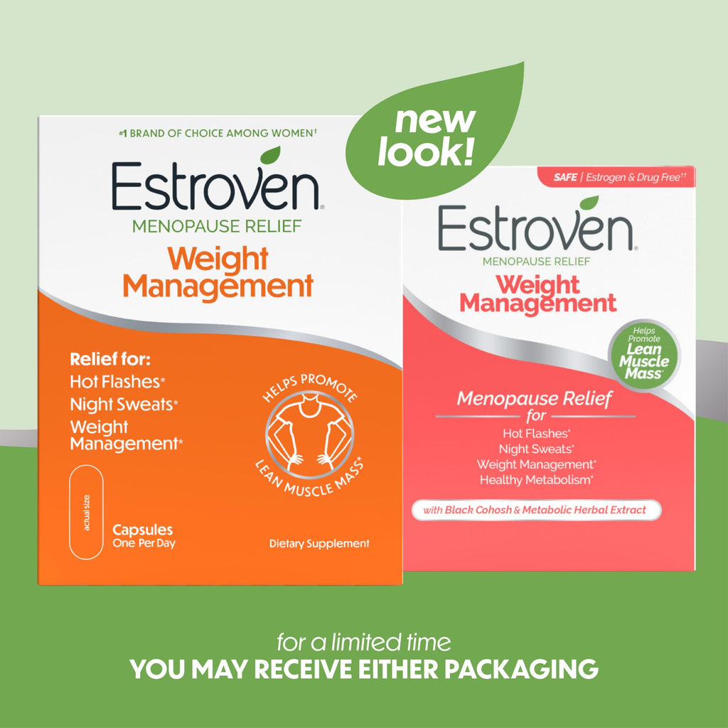 Estroven Weight Management Menopause Relief - 30 Capsules - image 2