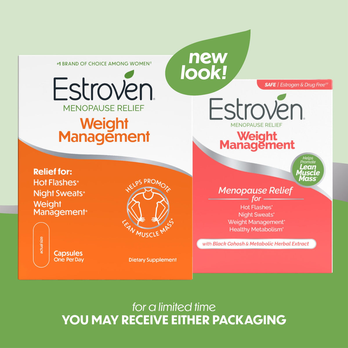 Estroven Weight Management Menopause Relief - 30 Capsules - image 2