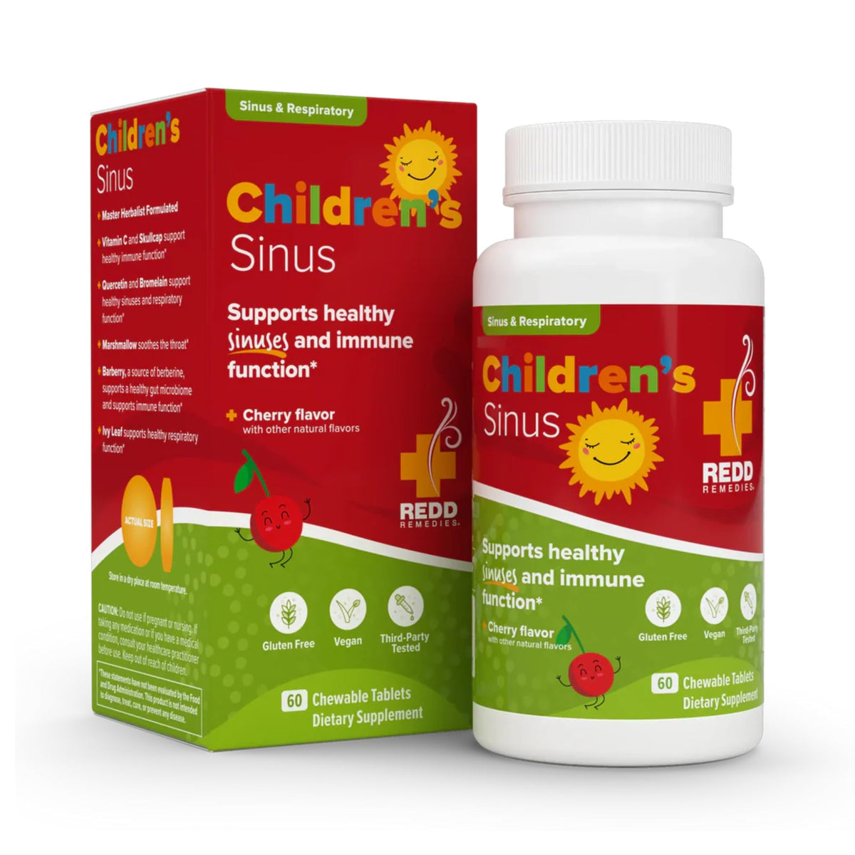 Redd Remedies Children's Sinus Support Chewable - 60 Tablets