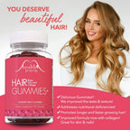 Health Properly Hair Gummies Plus with Biotin & Collagen - 60 Gummies - image 6