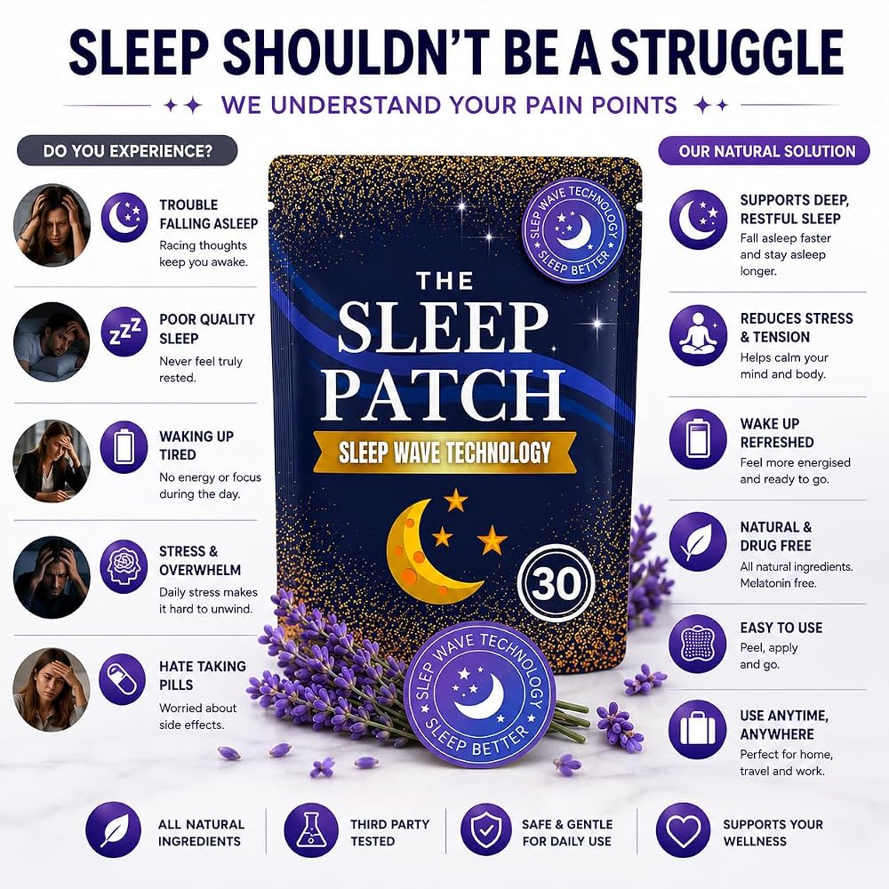 TAT2 Sleep Patches for Adults Magnesium L-Threonate - 90 Patches - image 3