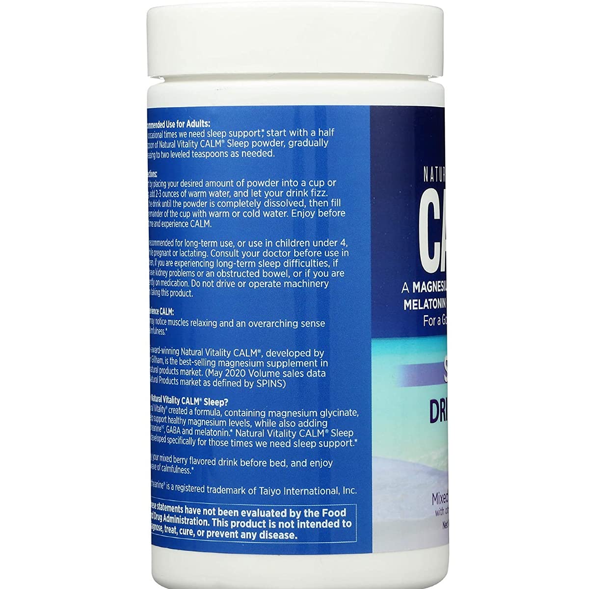 Natural Vitality Calmful Sleep Magnesium Drink Mix for Sleep - 2 Pack - image 4