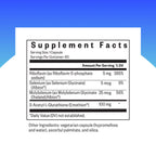 Seeking Health Glutathione Plus 100 mg - 60 Vegetarian Capsules - image 2