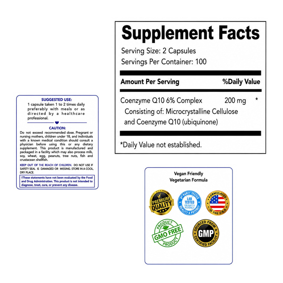 Abundant Life Wellness CoQ10 400 mg - 200 Capsules - image 3