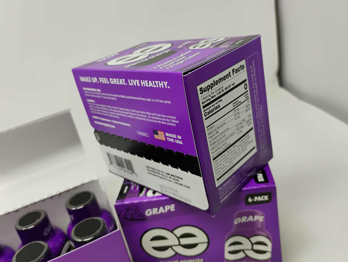 FAUAID Eternal Energy Premium Energy Shot Grape - 18 Count - image 2