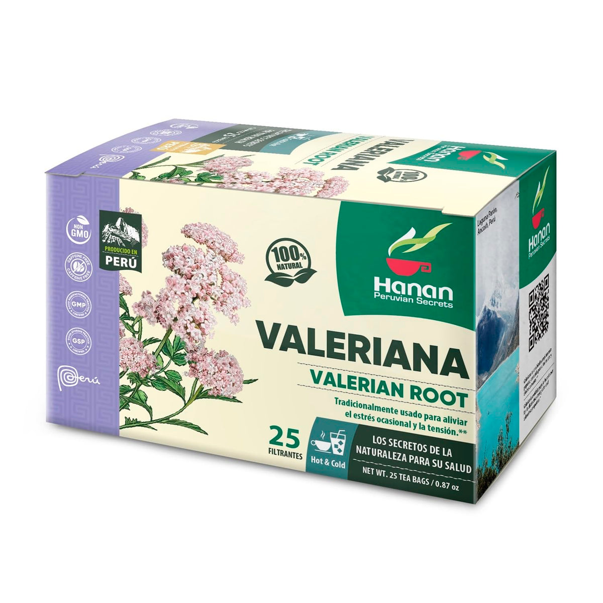 Hanan Peruvian Secrets Valeriana Herbal Tea