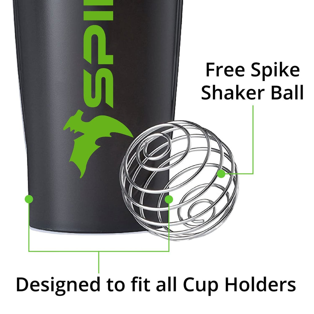SPIKE Protein Shaker Bottle 700ml - Black - image 4
