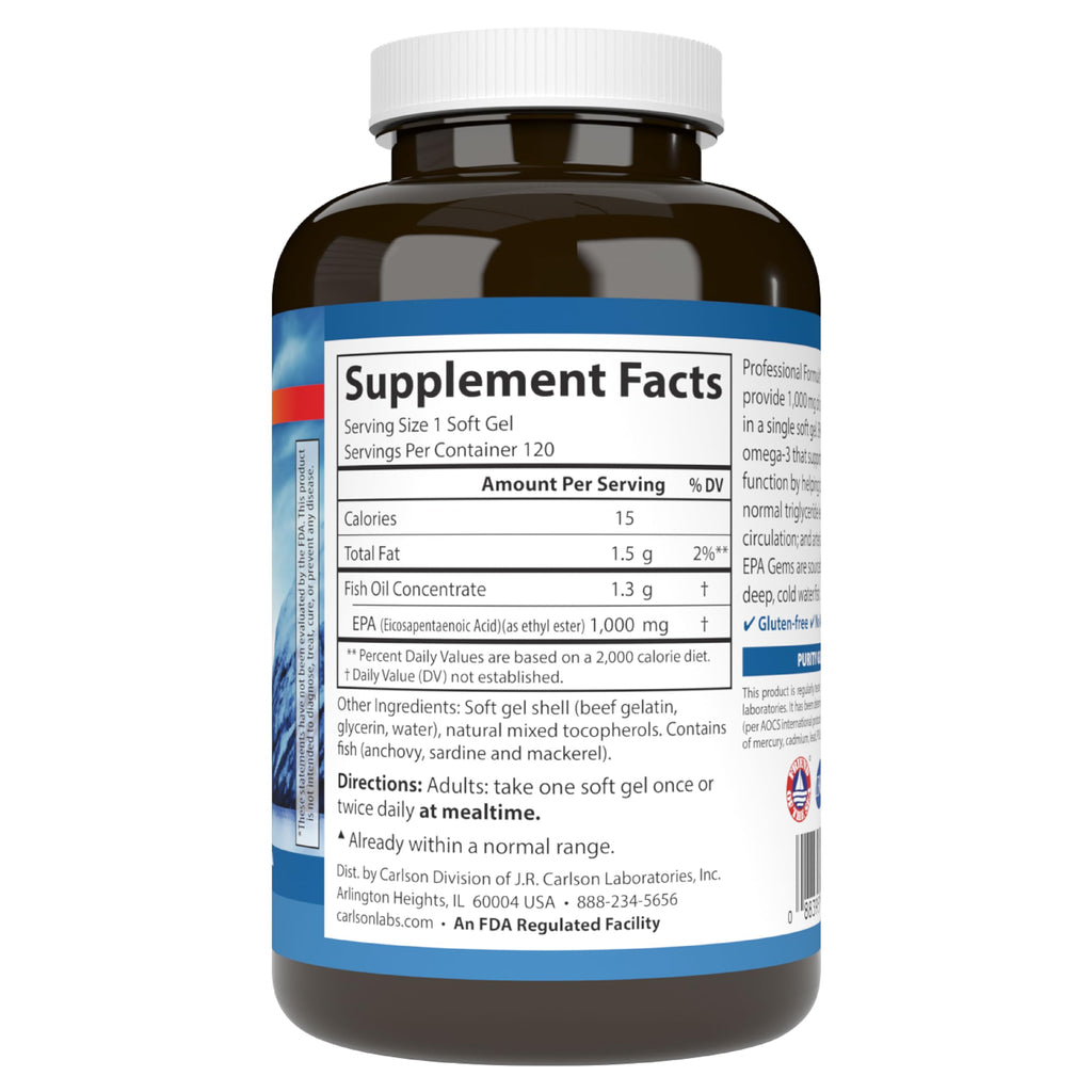 Carlson NUTRITIONAL_SUPPLEMENT