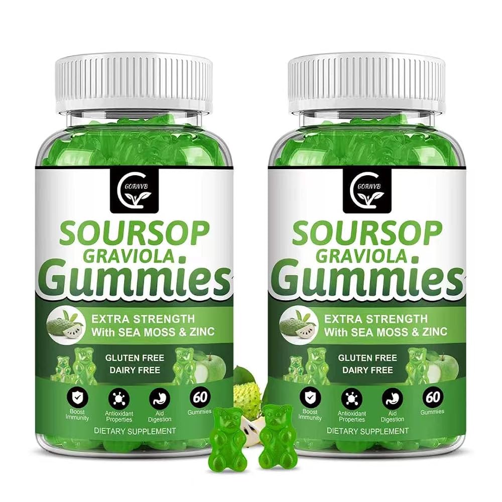GORNVB Organic Soursop Graviola Gummies