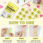 Generic Energy Patches with Caffeine & Red Ginseng - 30 Patches - image 6