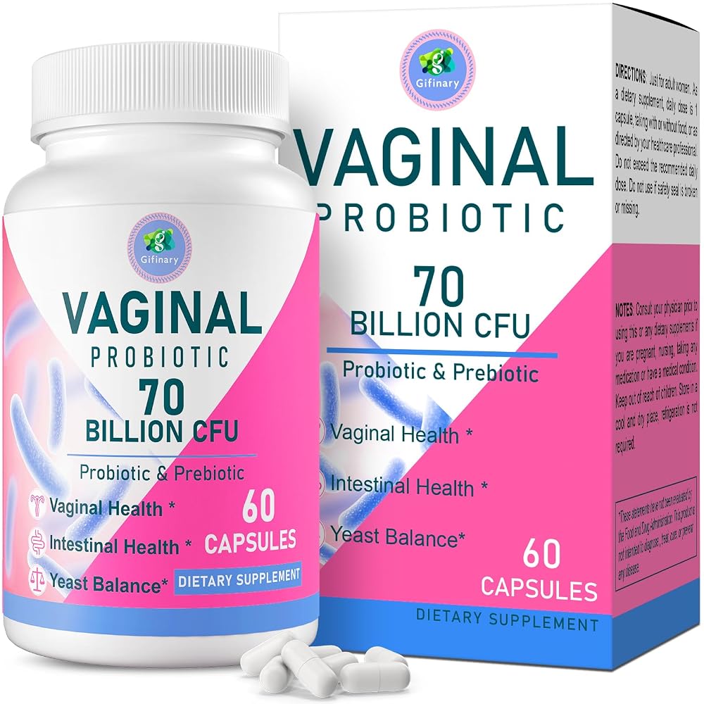 Zwllood Vaginal Probiotic 70 Billion CFU - 60 Capsules