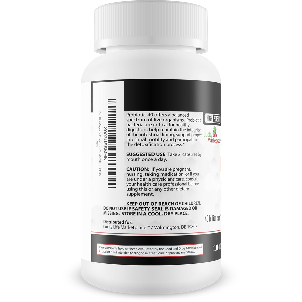 Generic Pro Bio Magnify Probiotics for Men - 40 Billion CFU - 1 Count - image 3