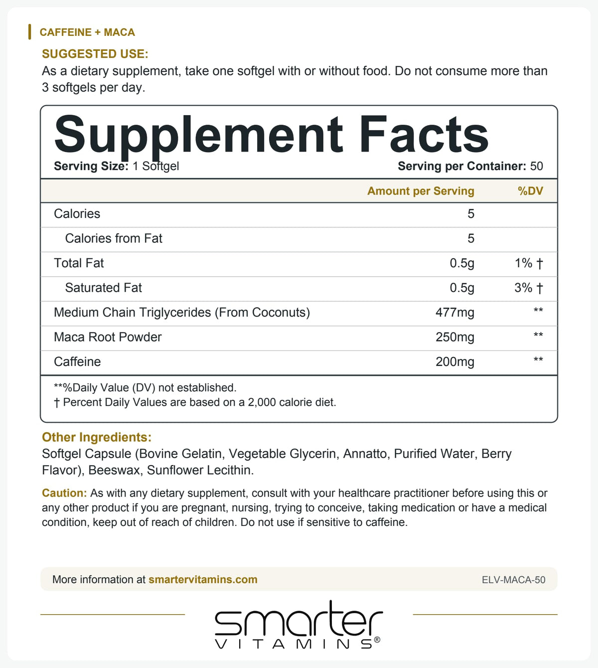 SmarterVitamins Smarter Energy Pills