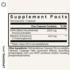 Codeage Liposomal NMN & TMG NAD+ Precursor - 30 Capsules - image 2