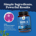 Natures Craft DHEA Supplement for Women & Men