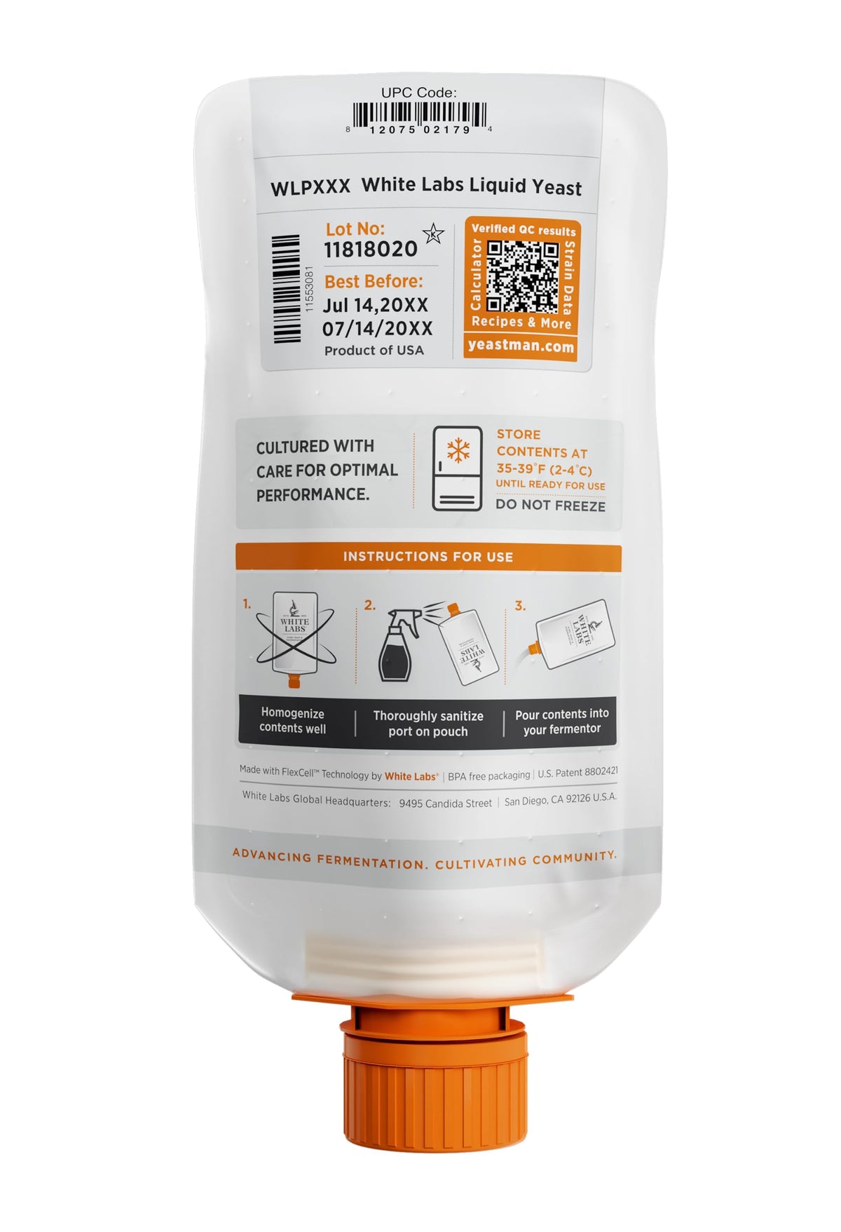 Northern Brewer White Labs WLP090 San Diego Super Yeast - 1 Vial - image 2