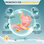 ZEBORA Probiotics for Men Digestive Health 60 Billion CFU - 90 Tablets - image 3
