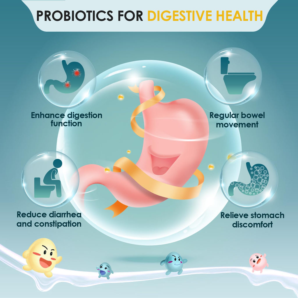 ZEBORA Probiotics for Men Digestive Health 60 Billion CFU - 90 Tablets - image 3