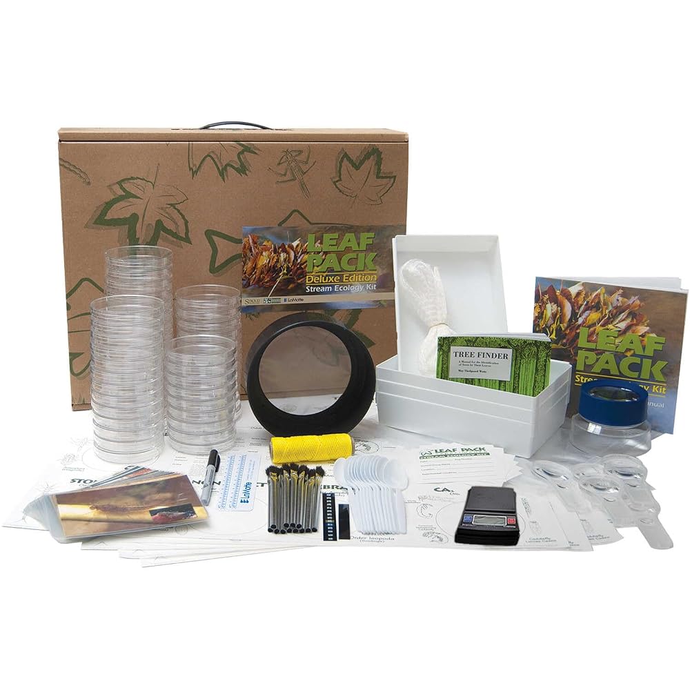 LaMotte Leaf Pack Experiments Stream Ecology Kit