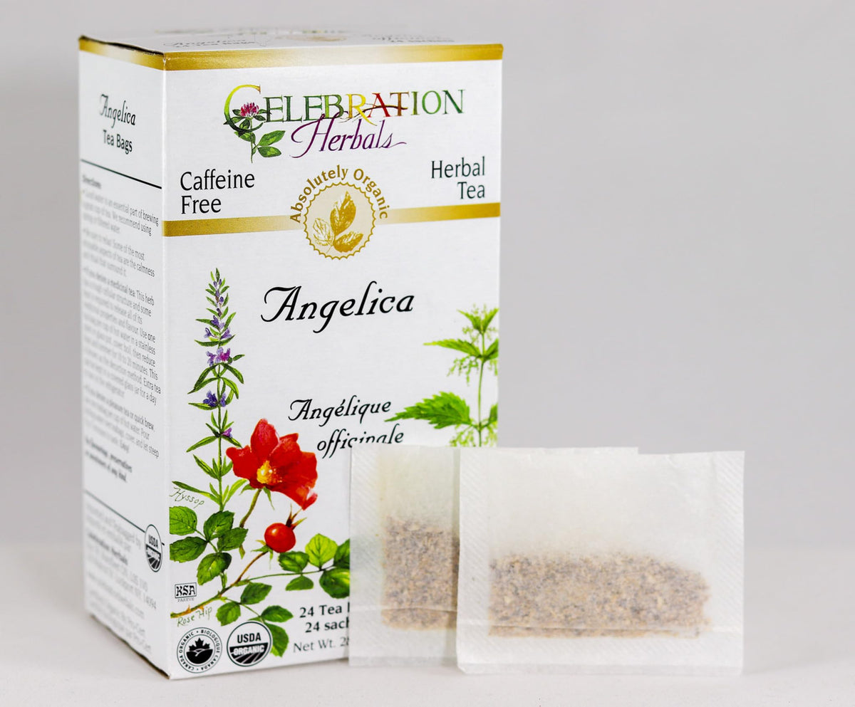Celebration Herbals Angelica Root Organic - 24 Teabags - image 2