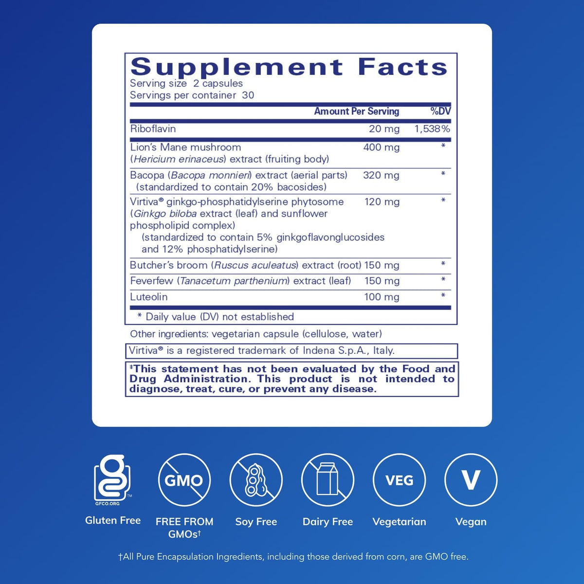 Pure Encapsulations Brain Reset - 60 Capsules - image 2