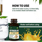 Verdeherb Astragalus Extract Herbal Drops for Immune Support - 2 Fl Oz - image 2