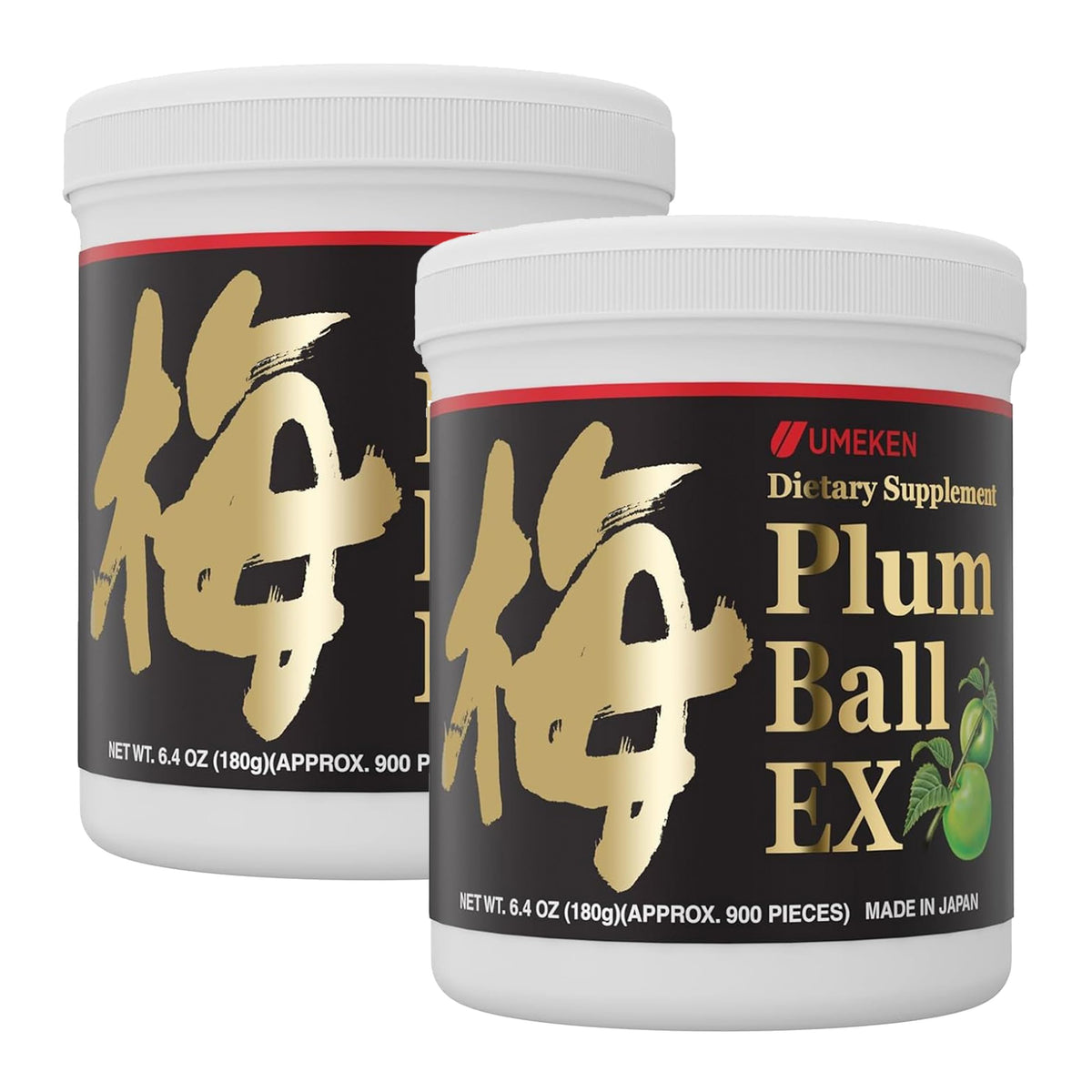 Umeken Plum Ball EX, Concentrated Extract with Antioxidants, Citric