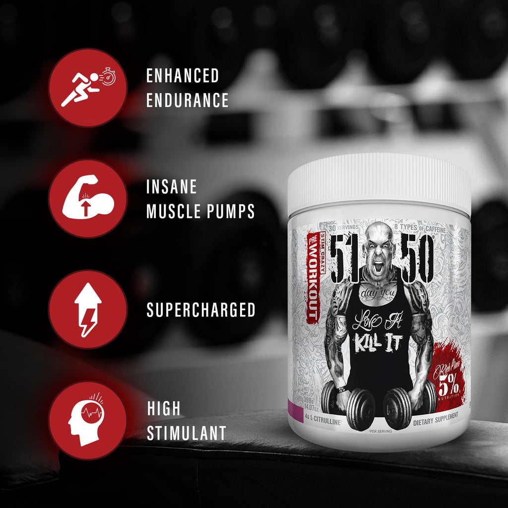 5% Nutrition 5150 High Stim Pre Workout Powder