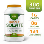 MUSCLE FOOD LABS MFL 100% Isolate Protein l 30g of Protein l 12g