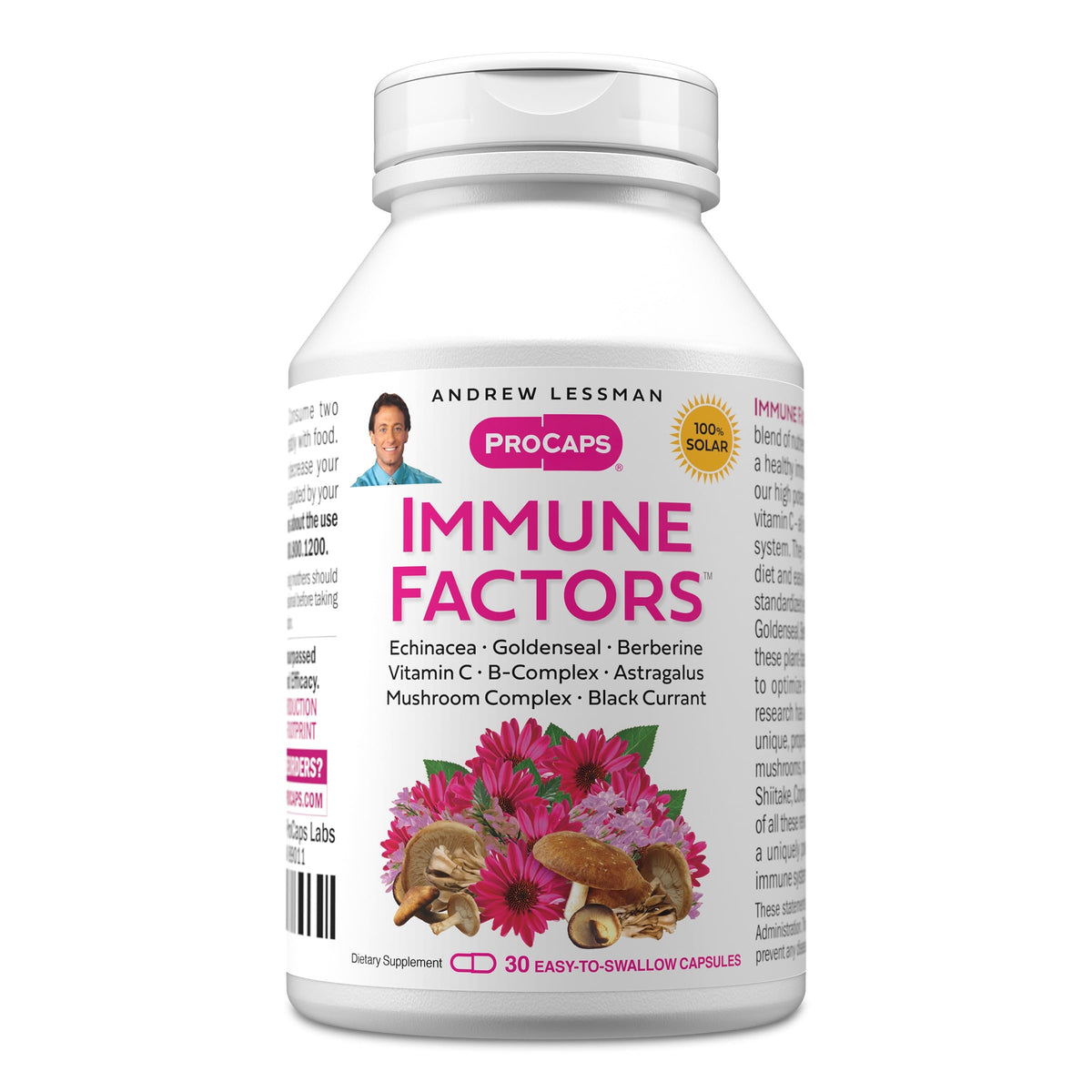 ANDREW LESSMAN Immune Factors Capsules - Echinacea