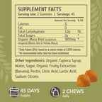 HERBAMAMA Maca Root Gummies for Energy Support - 90 Gummies - image 3
