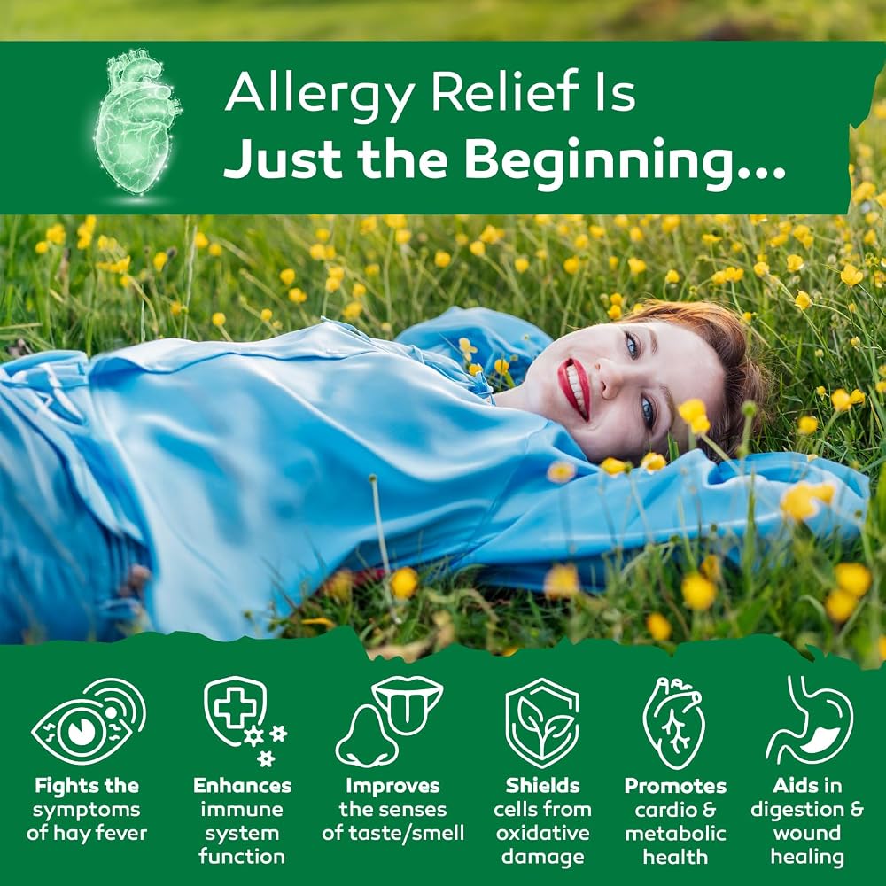 SOLV NATURALS ALLERSOLV Quercetin with Bromelain Advanced Allergy - image 6