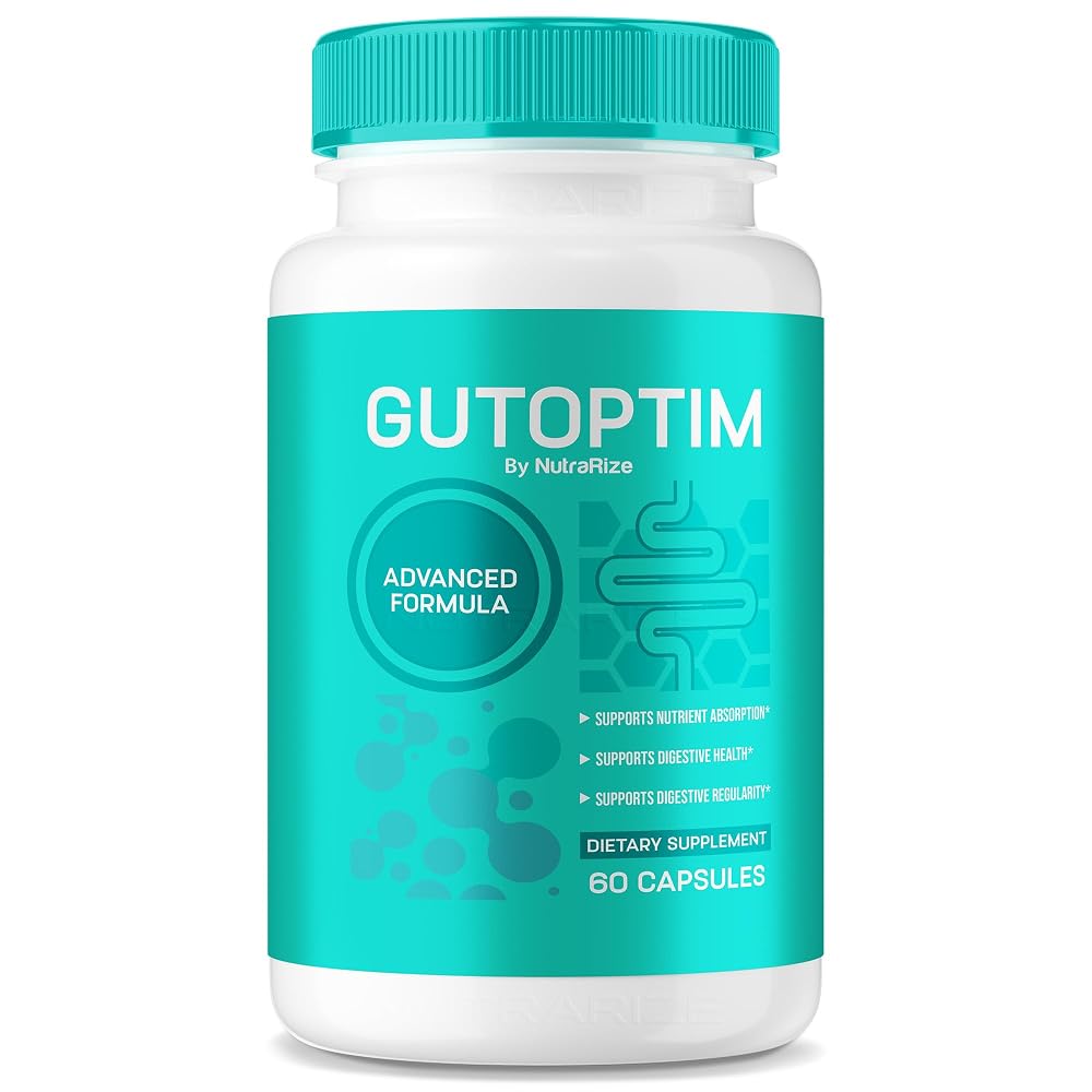 NutraRize GutOptim Digestive Health Supplement - 60 Capsules