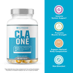 NutraOne CLAOne Conjugated Linoleic Acid Supplement - 90 Capsules - image 4