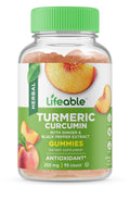 Lifeable Turmeric Curcumin with Ginger & Black Pepper Extract - 90 Gummies